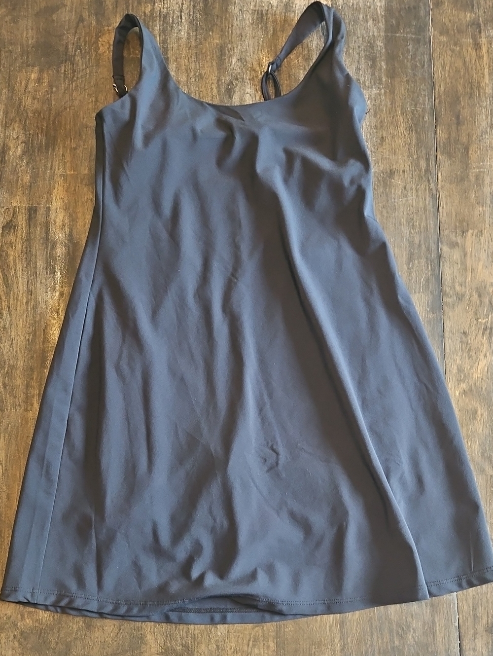 Abercrombie & Fitch Traveler Mini Dress XXSP Black Built-In Shorts Skort